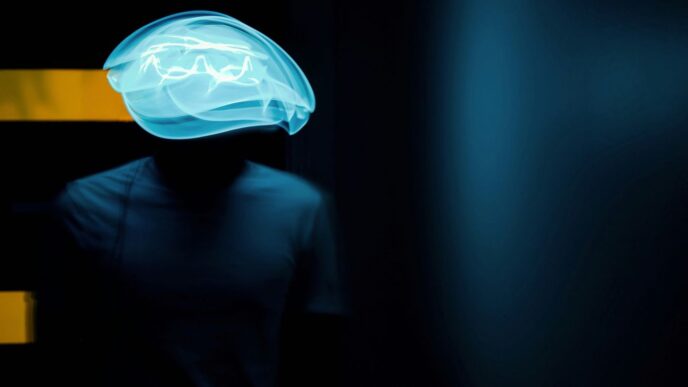 blue and white edited photo