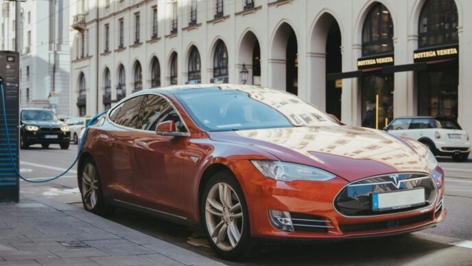 blue porsche 911 parked on sidewalk during daytime