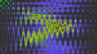 A picture of a computer screen with a pattern on it