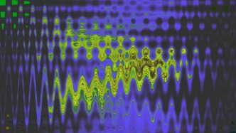 A picture of a computer screen with a pattern on it