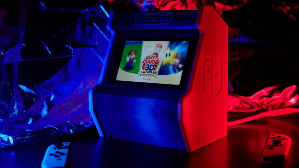 a video game sitting on top of a table