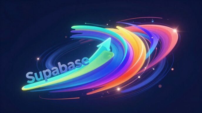 Supabase growth abstract visual