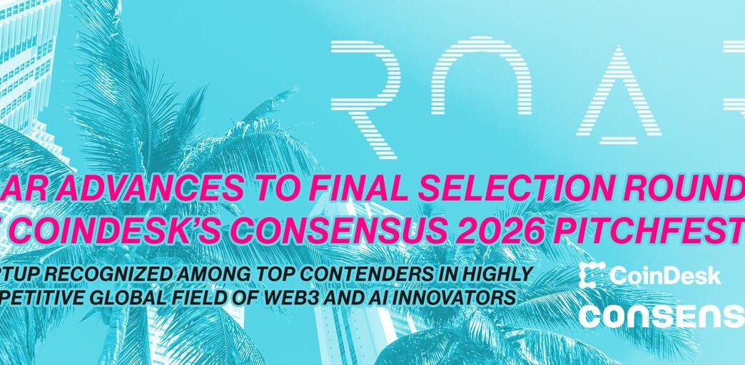 R0AR Advances Global Presence at CoinDesk Consensus 2026 PitchFest
