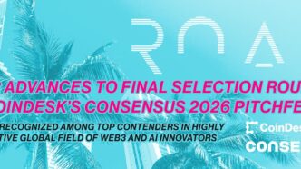 R0AR Advances Global Presence at CoinDesk Consensus 2026 PitchFest