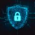 graphic design of a lock inside a shield