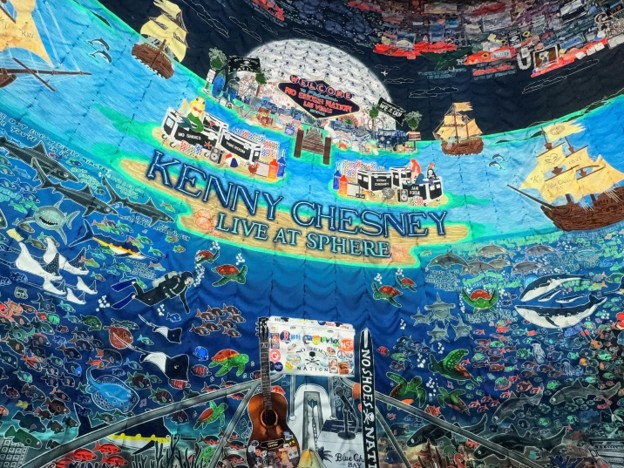 Inside Kenny Chesney's Sphere concert
