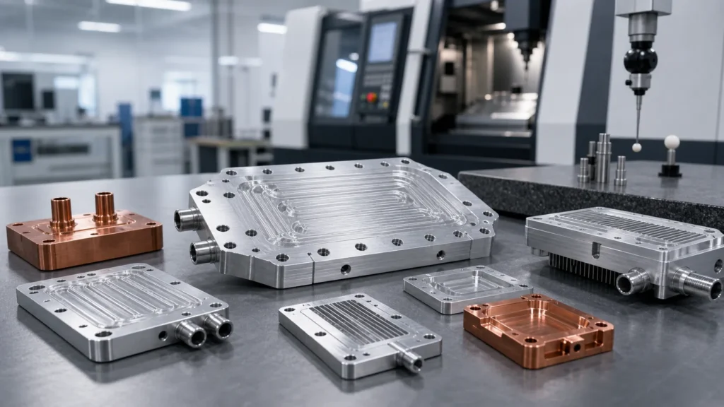 CNC Machining for Liquid Cooling Components | Key Processes & Precision Standards 