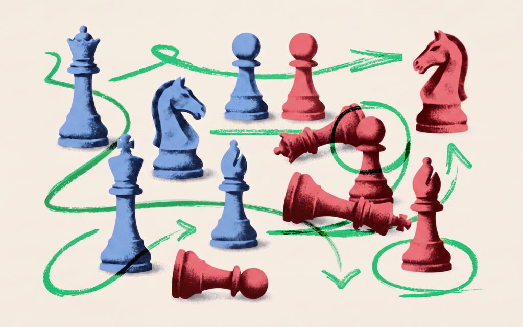 Gamebooks chess analogy