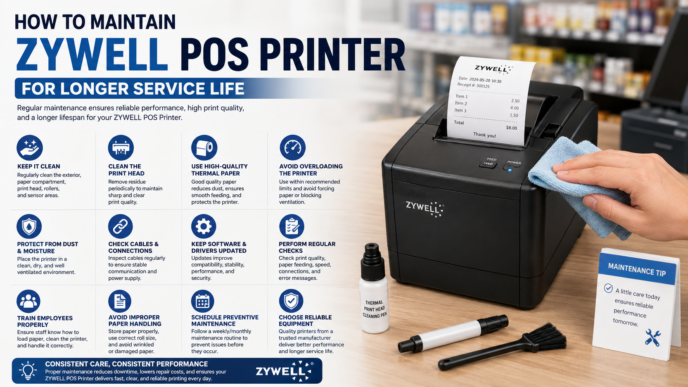 ZYWELL POS Printer For Longer Service Life