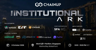 ChainUp Brings The Institutional Ark to TOKEN2049 Singapore, Focusing on Digital Asset Infrastructure and High-Value Deal Flow