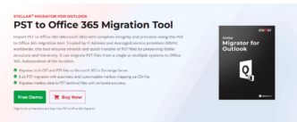 Stellar Migrator for Outlook Review